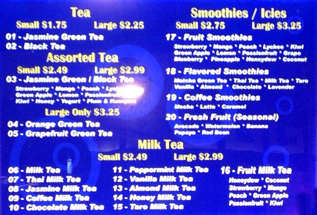 Carta de Boba Express