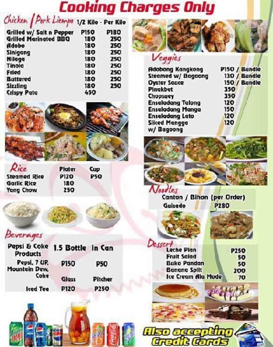 Marisqueria Menu, Menu for Marisqueria, Santo Domingo, Cainta - Zomato ...