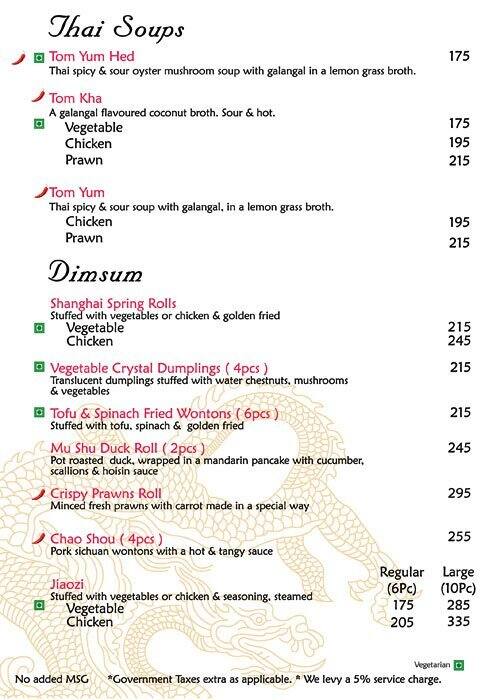 Hunan menu deals