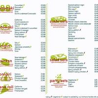 Wasabi Menu Menu For Wasabi Kings Cross London Wasabi Menu Menu For Wasabi Kings Cross London