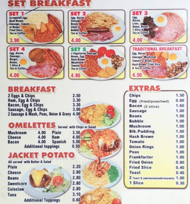 Cafe Quays Menu, Menu untuk Cafe Quays, Surrey Quays, London Zomato UK