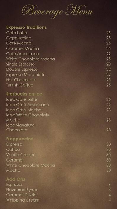 Ya Hala menu