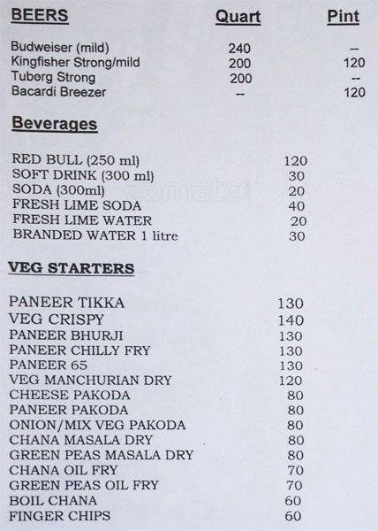 Menu At Sip And Snacks, Pune