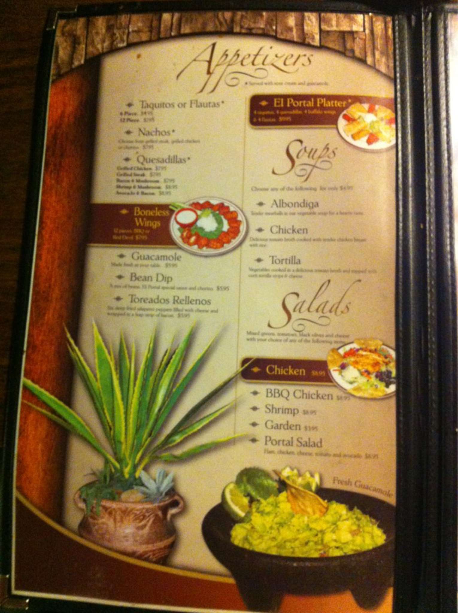 El Portal Menu For Bakersfield El Portal Bakersfield Menu