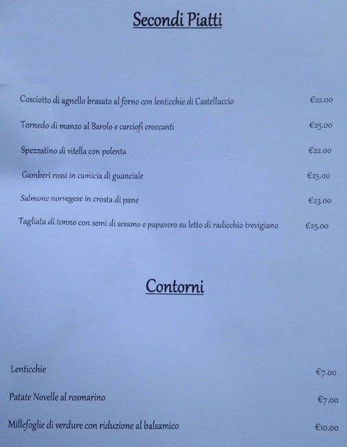 Menu di Vudabar - Champagneria 