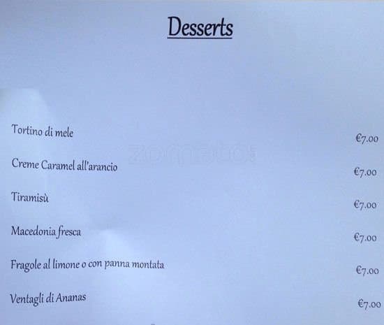 Menu di Vudabar - Champagneria 