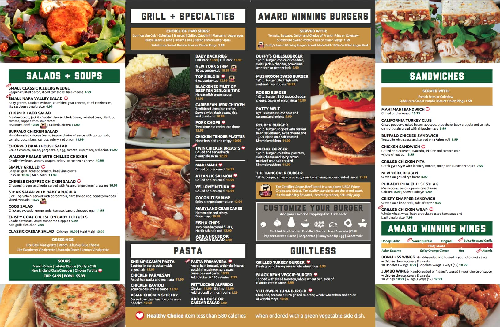 Duffy's Menu With Prices How do you Price a Switches?