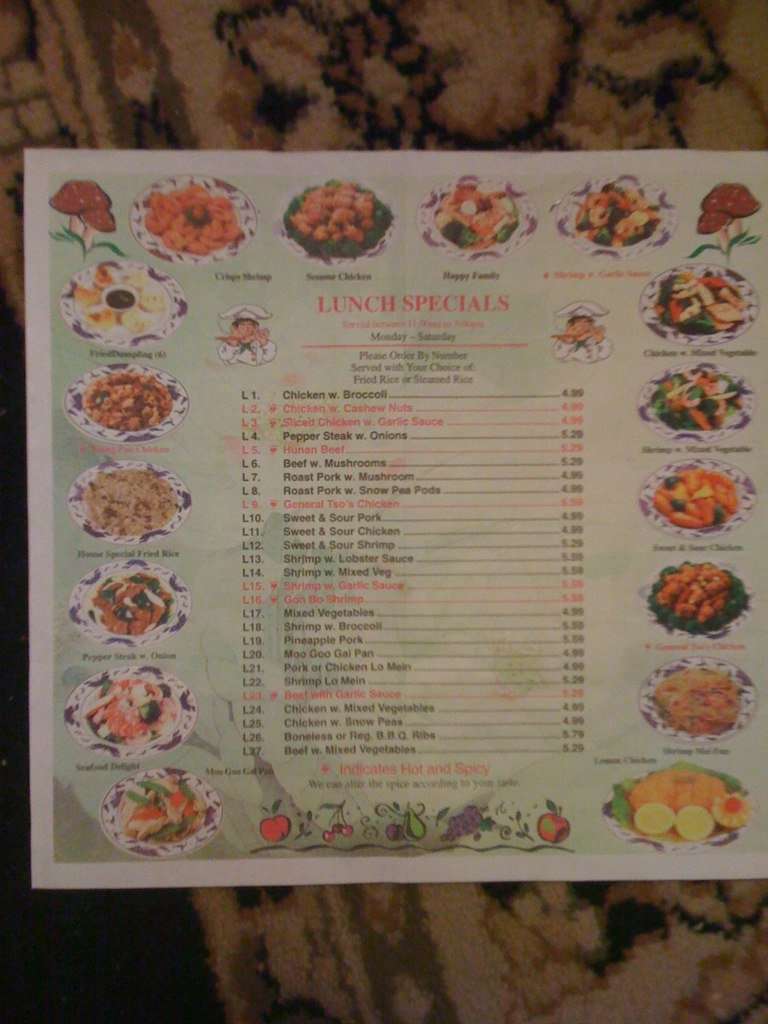 zomato kanji â€“ Pa Menu China 2017 House Restaurant House Lancaster Plan