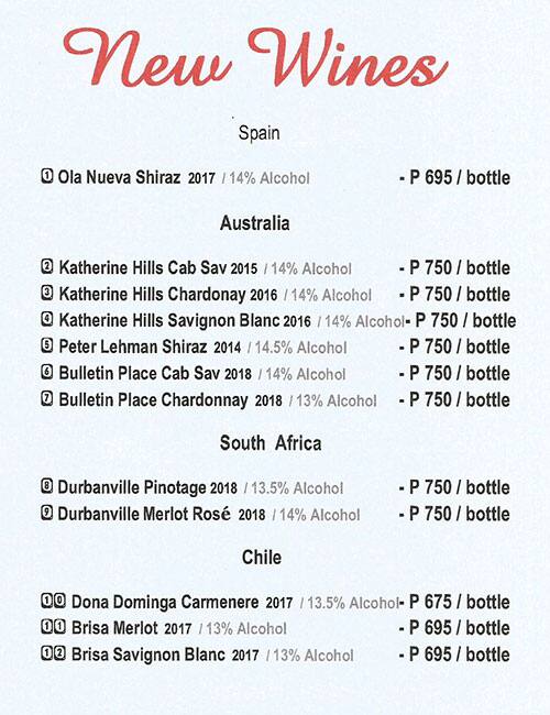 Little Winehaus Paligsahan Quezon City Zomato Philippines
