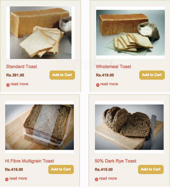 Carta de BreadTalk - Lipton