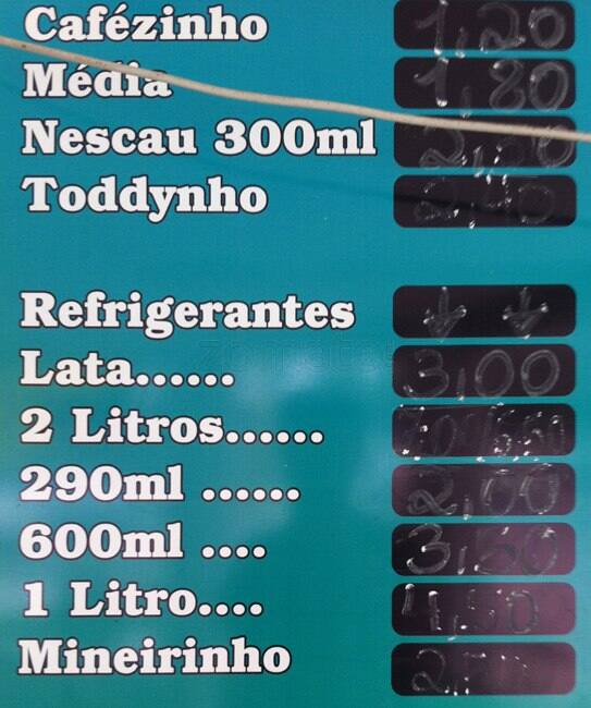 Restaurante e Lanchonete Mayra cardápio