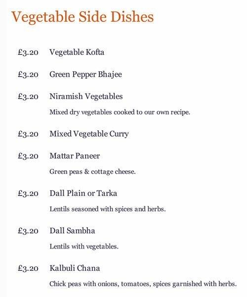 Menu At Asif Balti House Beddington Restaurant Croydon menu-at-asif-balti-house-beddington-restaurant-croydon