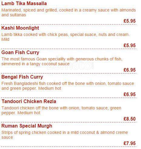 Ruman menu