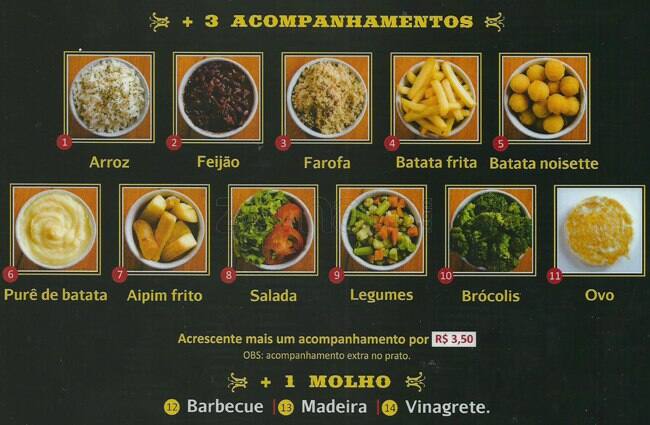 Billy The Grill cardápio