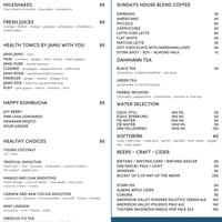 23+ Sundays Beach Club Bali Menu 23+ Sundays Beach Club Bali Menu