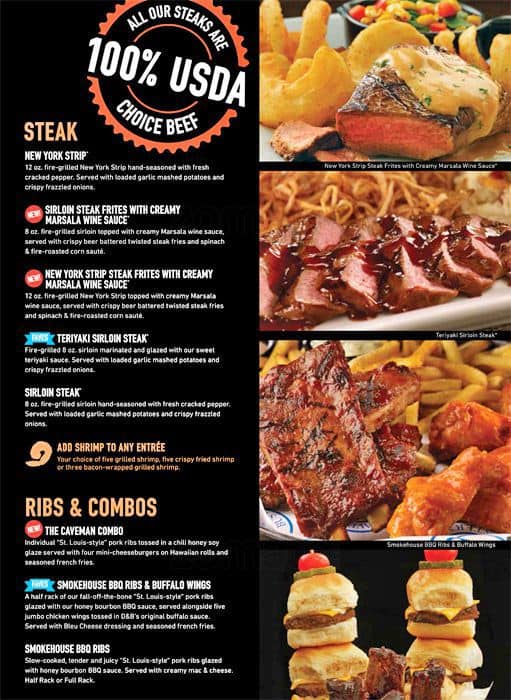 dave and busters food allergy menu - Derick Ledesma