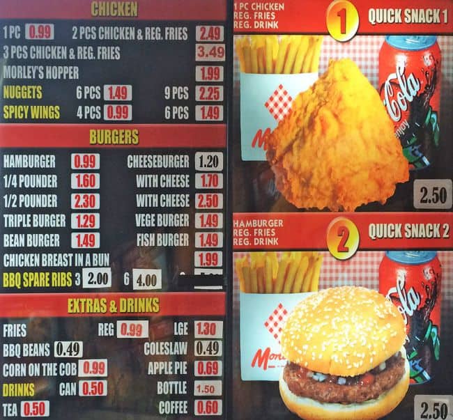 Morley's Menu, Menu for Morley's, Brixton, London Zomato UK