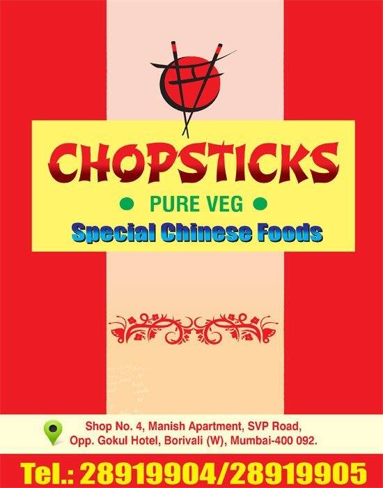 Chopsticks Menu, Menu for Chopsticks, Borivali West, Mumbai Zomato