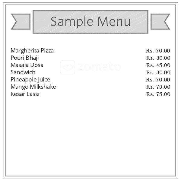 Menu of Mumbai Express, Dahisar East, Mumbai