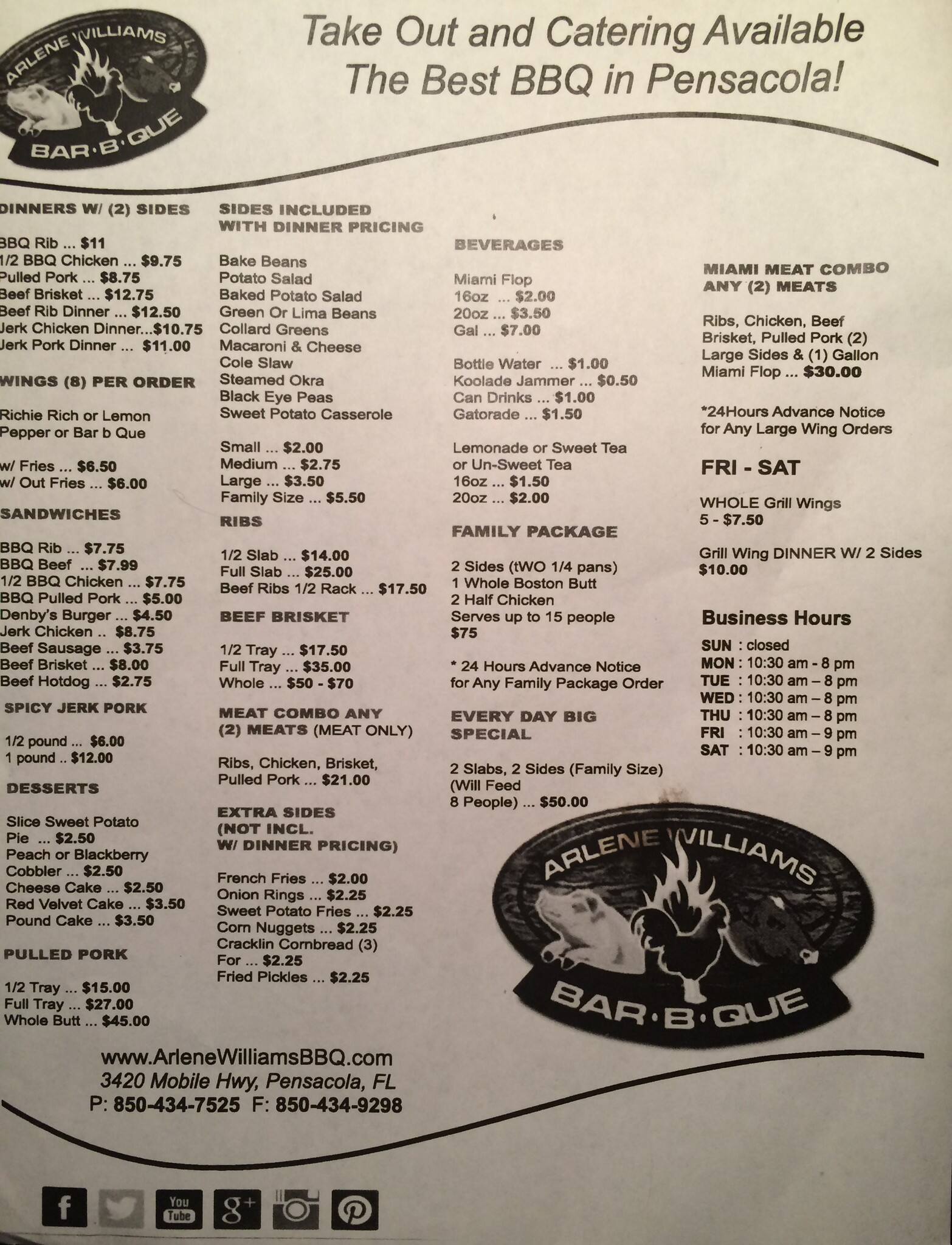 briqs menu weston briqs menu weston