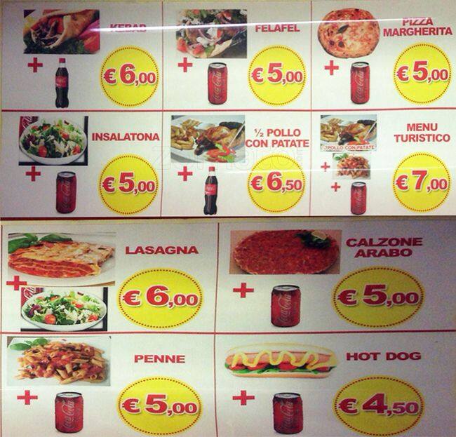 Menu di Pizza Rustica 