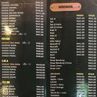 Dapur Warisan Rasa Yen 13 Shah Alam Selangor Zomato Malaysia Scanned Menu For Dapur Warisan Rasa