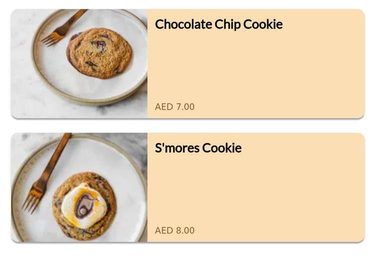 Menu of Home Bakery, Al Mushrif, Abu Dhabi