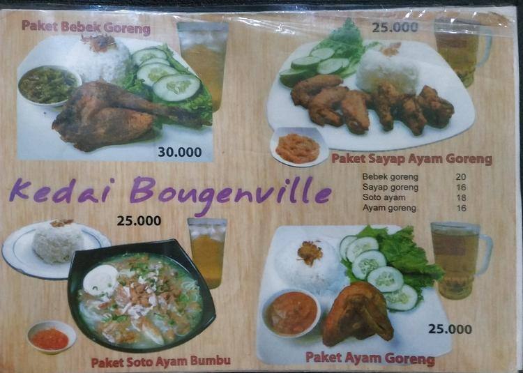 Menu At Bakmi Bintang Gading Restaurant Jakarta Ruko Green Ville