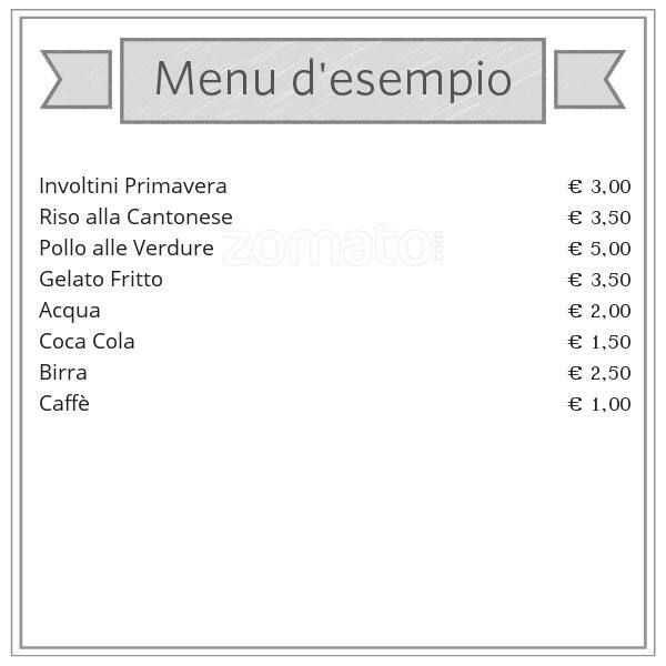 Menu di Matsu 