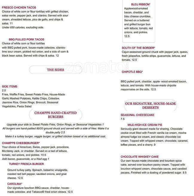 Carta de Champps