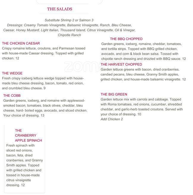 Carta de Champps