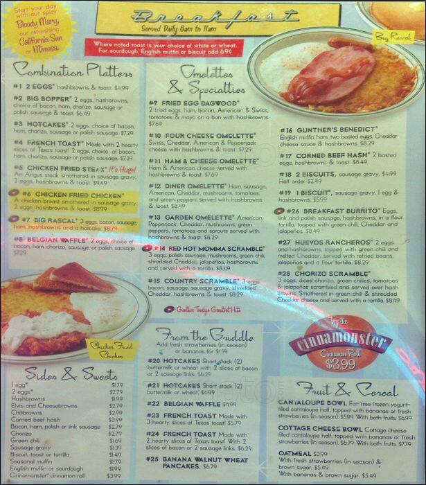 Hamburger Stand Menu, Menu for Hamburger Stand, Englewood, Denver