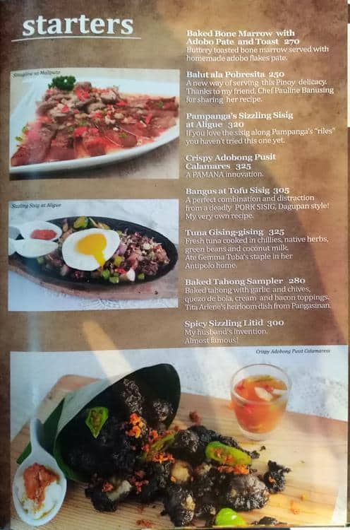 menu-at-pamana-restaurant-tagaytay