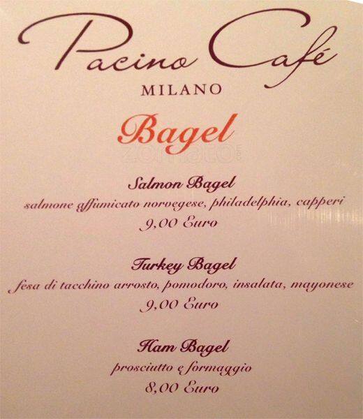 Menu di Pacino Cafè 