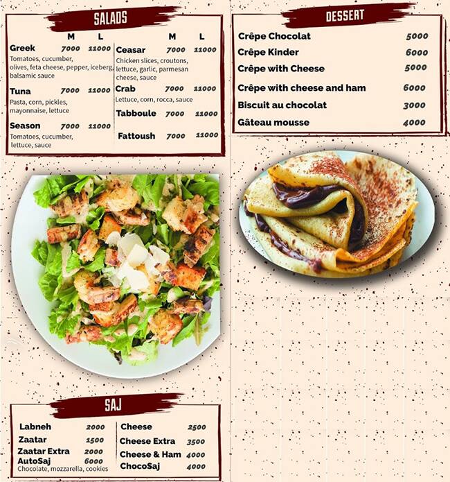 Carta de AutoSnack