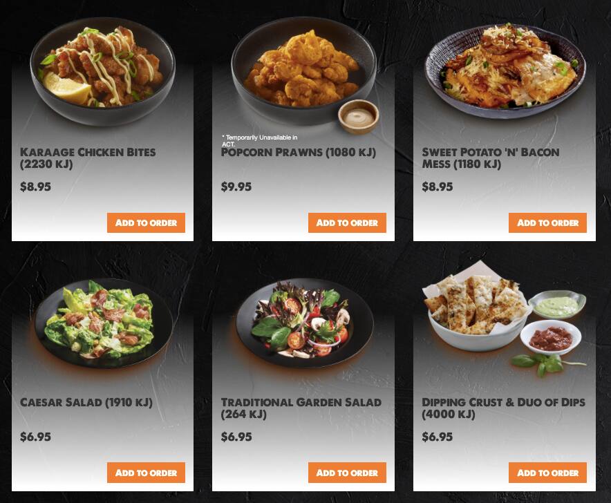 Menu at Pizza Capers pizzeria, Strathpine, shop 3/328 Gympie Rd