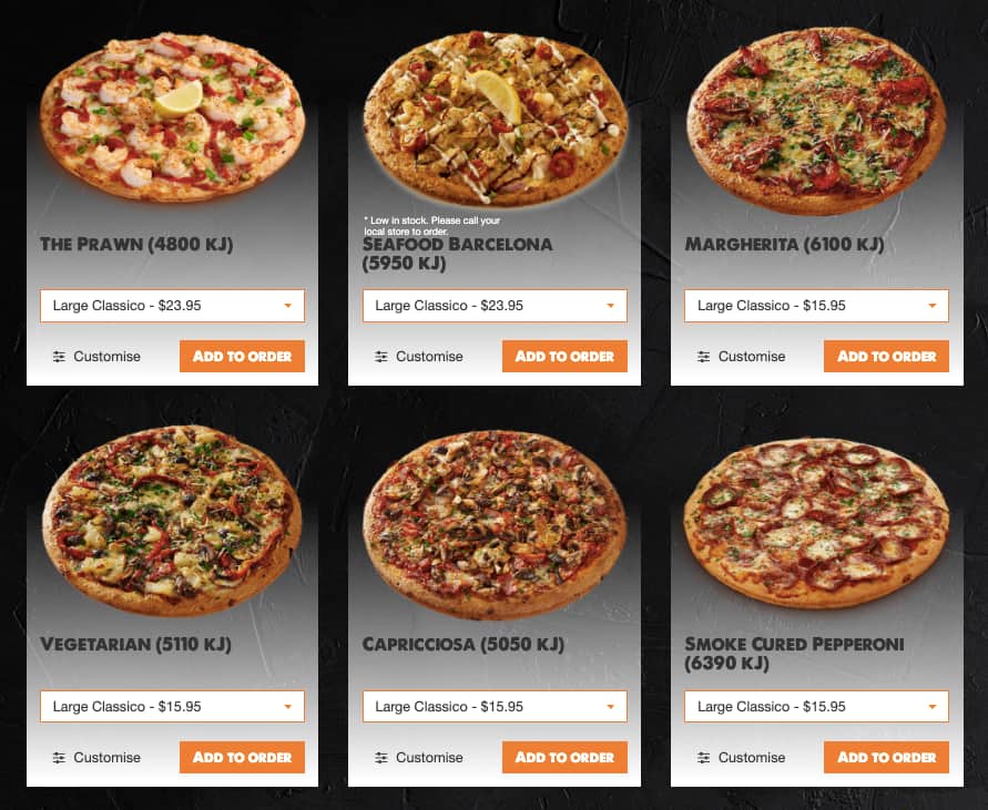 Menu at Pizza Capers pizzeria, Strathpine, shop 3/328 Gympie Rd