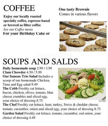 Carta de Ira's Deli