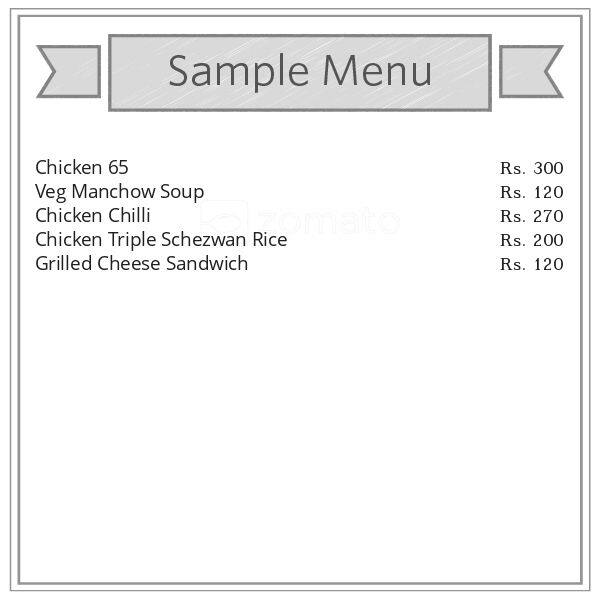 Get Social - The Rooftop Cafe menu