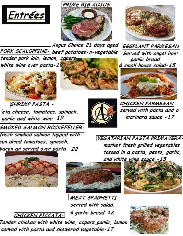 Menu at Cafe Alona, Bristol