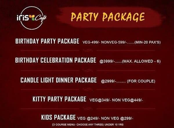 Caffe Pascucci menu