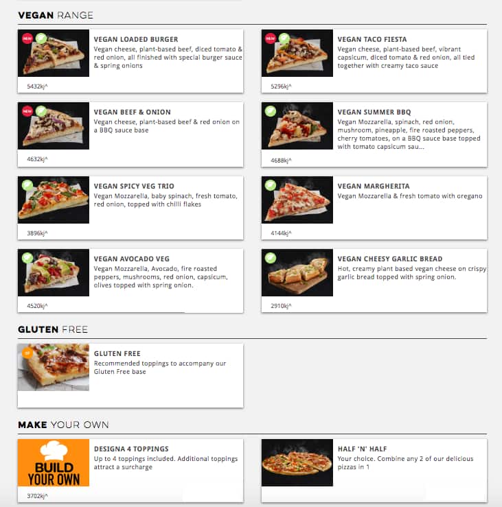 Carta de Domino's