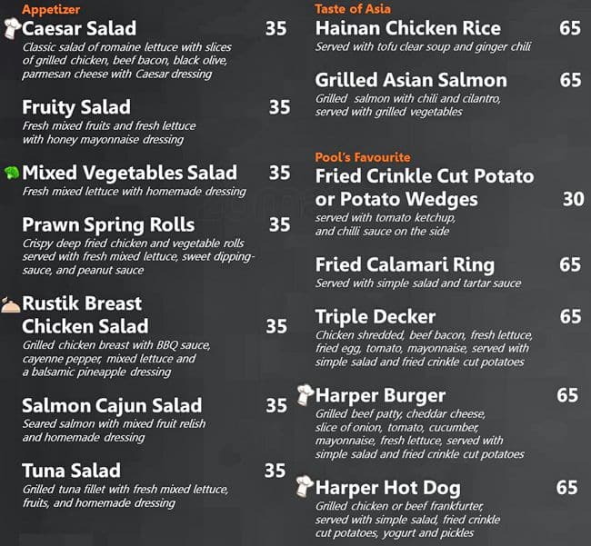 Rustik Bistro & Bar Harper Kuta by Aston Menu Zomato Indonesia