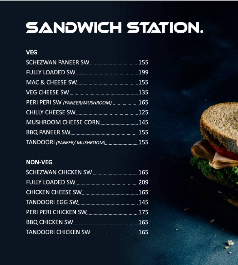 Red Door Cafe - The Game Hub menu