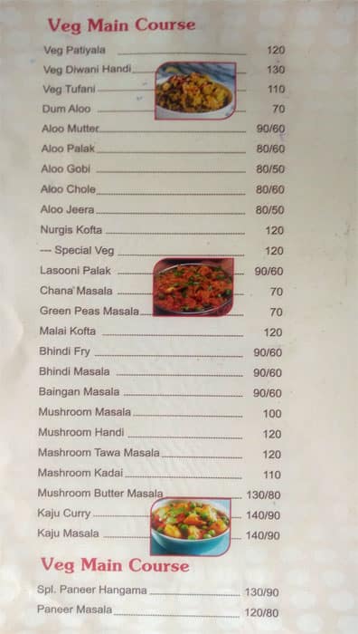 Christy Restaurant menu