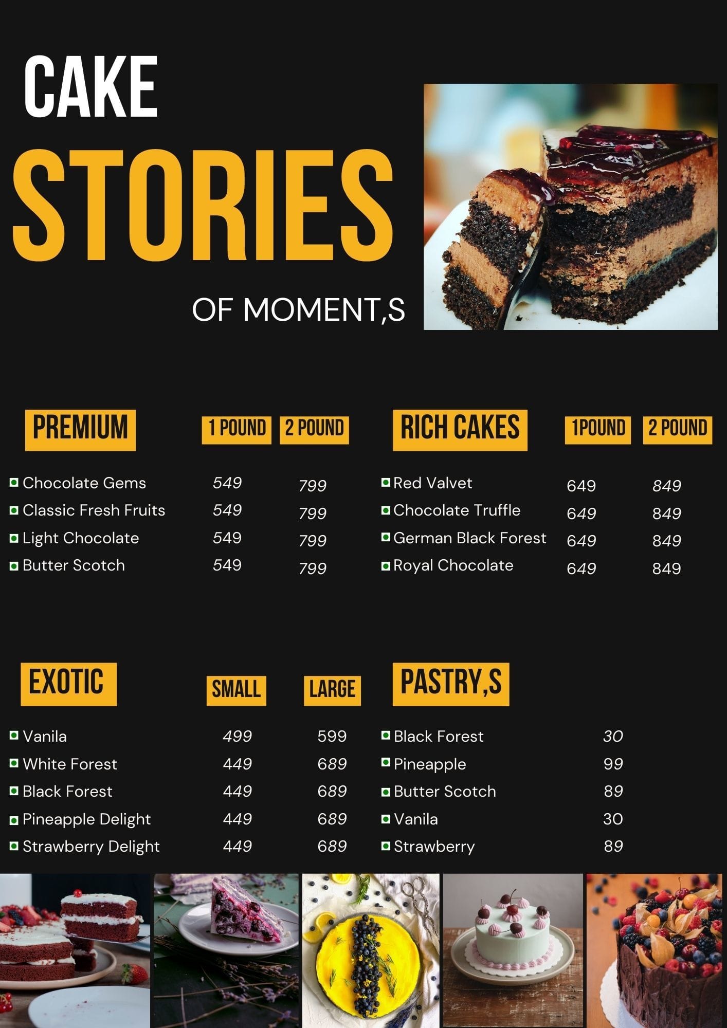 CakeStory Desserts on X: 