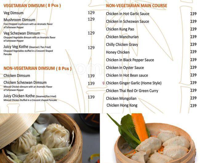 Menu at Ginger Garlic, Gurugram, A 101/C