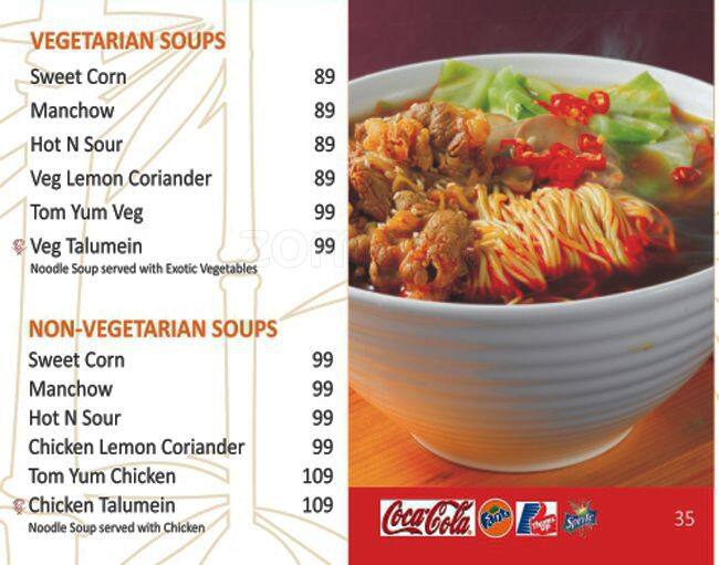 Menu at Ginger Garlic, Gurugram, A 101/C