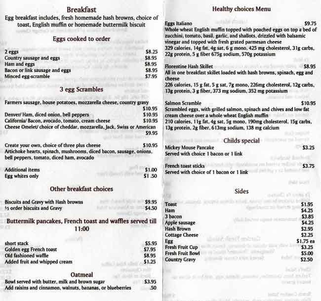 J's Grill & Cafe Menu Urbanspoon/Zomato