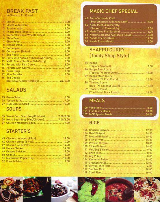 Magic Chef Menu, Menu for Magic Chef, Mussafah, Abu Dhabi Zomato
